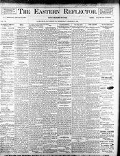 Eastern reflector, 30 October 1889