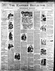 Eastern reflector, 25 December 1889