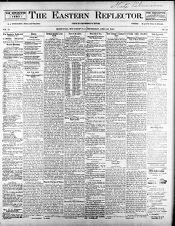 Eastern reflector, 30 April 1890