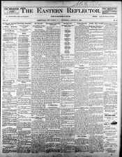 Eastern reflector, 27 August 1890