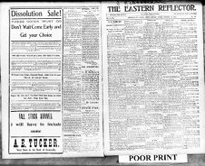 Eastern reflector, 25 October 1904