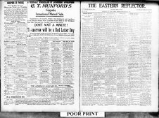 Eastern reflector, 11 August 1905