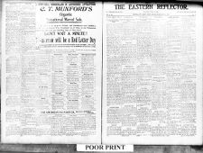 Eastern reflector, 25 August 1905