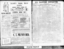 Eastern reflector, 10 October 1905