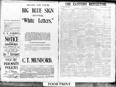 Eastern reflector, 20 October 1905