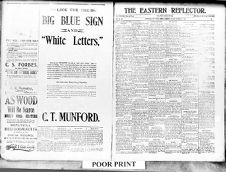 Eastern reflector, 31 October 1905