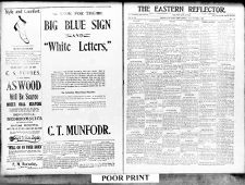 Eastern reflector, 3 November 1905