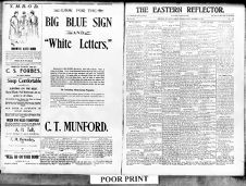 Eastern reflector, 14 November 1905