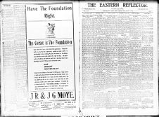 Eastern reflector, 31 August 1906