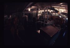 launching 86' trawler, starboard