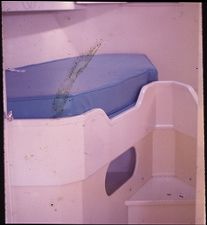 Unidentified ship, cabin
