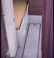 unidentified ship, mess hall