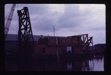 dredge, aft