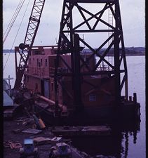 unidentified boats in yard