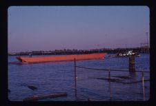 barge at dock