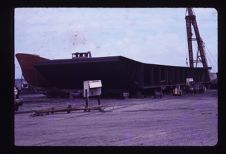 M. Trading Barges under construction, port
