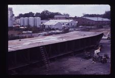 M. Trading Barges under construction, midship
