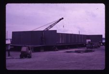M. Trading Barges under construction, midship