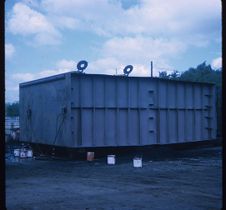 M. Trading Barges under construction, container
