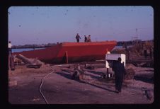 Barge, forward