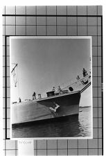 Exterior View- Starboard bow View of Unknown ship