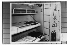 65 ft. Tug U.S. Coast Guard.  Interior Shot Bunk Beds