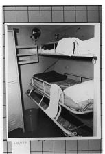 65 ft. Tug U.S. Coast Guard.  Interior Shot Bunk Beds.