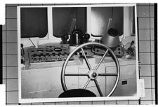 65 ft. Tug U.S. Coast Guard.  Interior shot of Wheelhouse