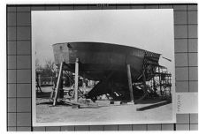 Unknown vessel being built