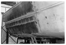 Construction on boat