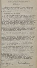 Minutes of the meeting of the Executive committee of the Board of Trustees of East Carolina Teachers College, November 9, 1942