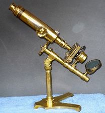 Early English Achromatic Microscope signed J Dancer, Liverpool