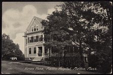 Nurses Home, Malden Hospital, Malden, Mass. 