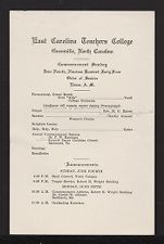 Commencement Sunday Program 1944