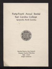 Program for the Forty-Fourth Annual Recital