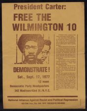 President Carter : free the Wilmington 10