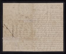 Letter from Thomas A.E. Tuten to his sister