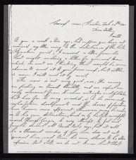 Letter from H.C. Whitehurst to his father