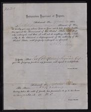 C. B. Keeling's Oath of Parole