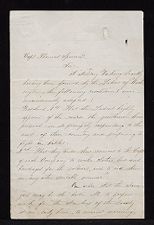 Letter from Margaret B. Demill to Captain Thomas Sparrow