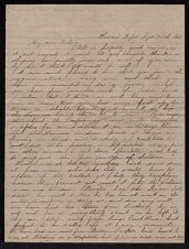 Letter from Mary Franklin Pass to James C. Pass 