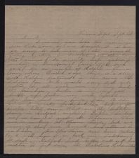 Letter from Mary Franklin Pass to James C. Pass