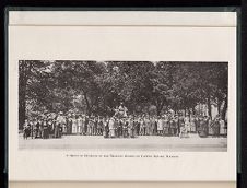 A group of students of the training school on Capitol Square, Raleigh