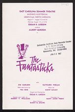 Program from The Fantasticks