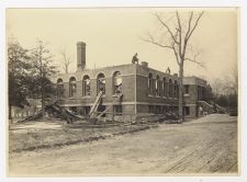 Dining Hall reconstruction after fire