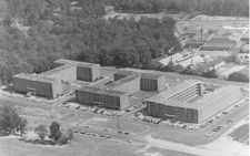 Aerial view of College Hill