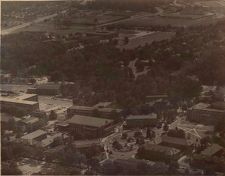 Aerial view of East Carolina College