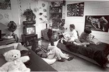 Women's dorm room