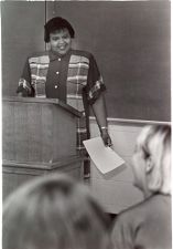 Sheila Bunch teaching