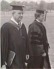 1975 Commencement ceremony